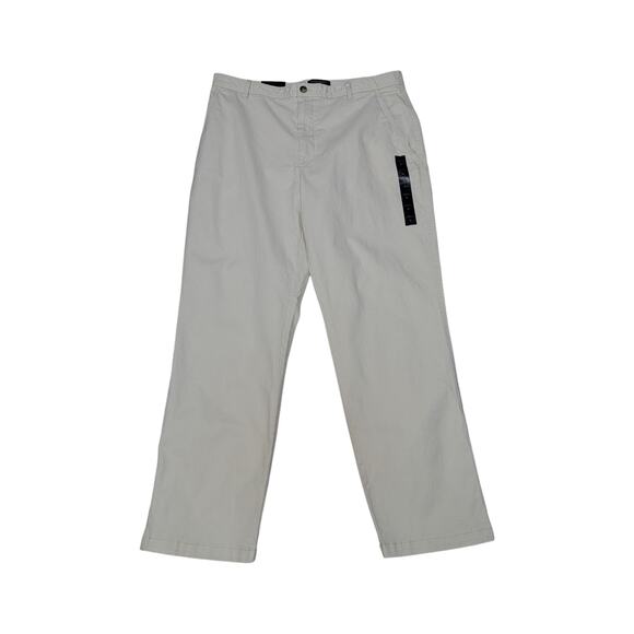Banana Republic High Rise Authentic Chino Pants Stone Washed Gray Beige 16 - Picture 1 of 7